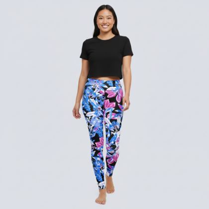 Electric Eden Yoga Leggings
