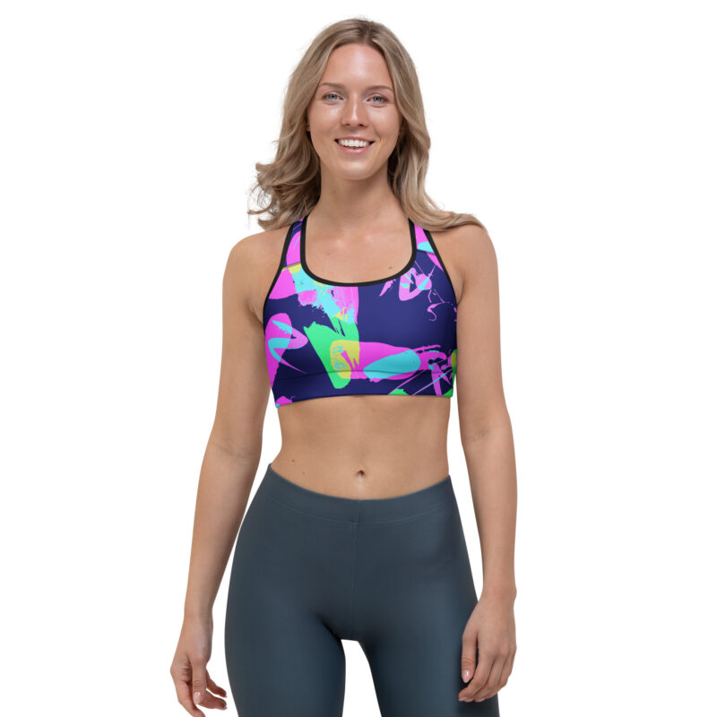 Neon Noise Sports Bra - Image 3