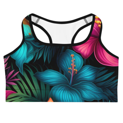 Hibiscus Heat Sports Bra