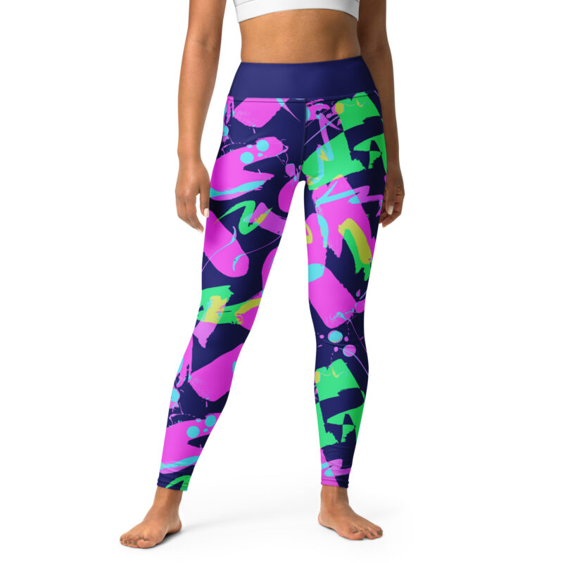 Neon Noise Yoga Leggings