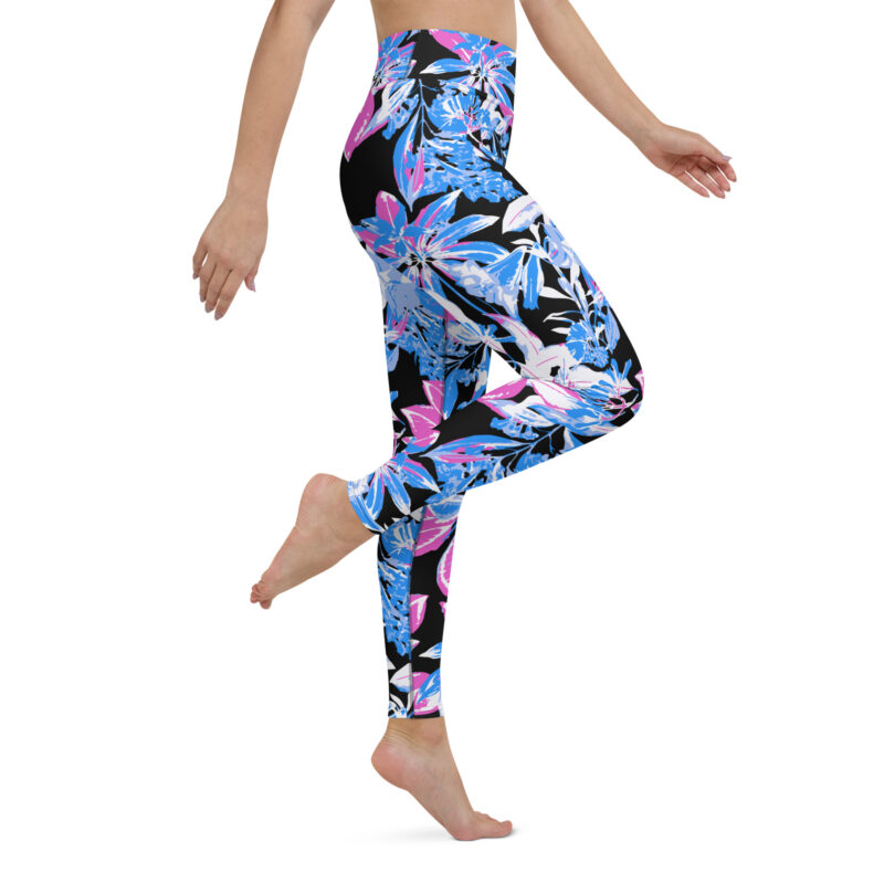 Electric Eden Yoga Leggings - Image 4