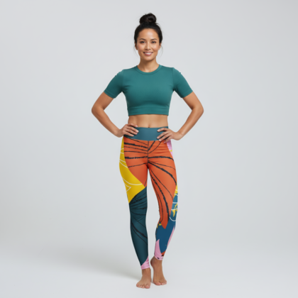 Bloom Burst Yoga Leggings