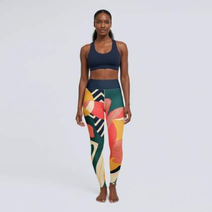 Botanic Remix Yoga Leggings