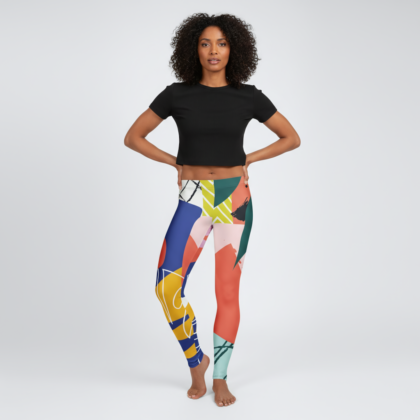 Color Bloom Leggings