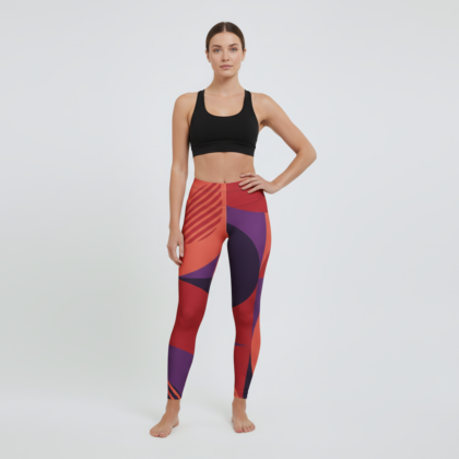 Crimson Shift Leggings