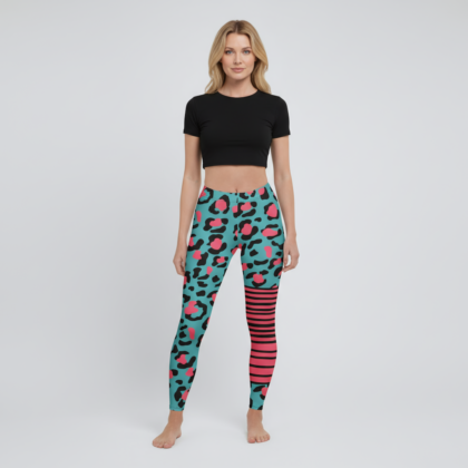 Neon Clash Leggings