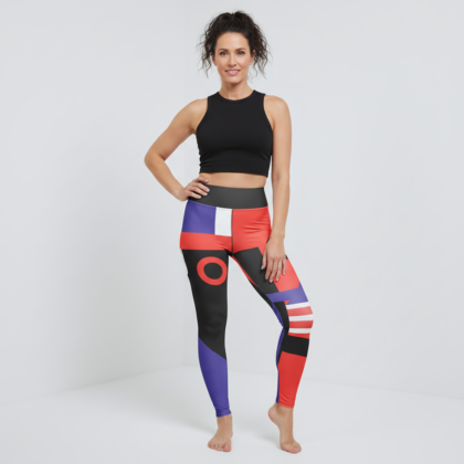 Power Grid Yoga Leggings