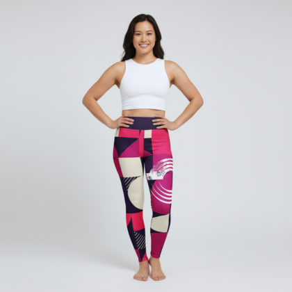 Retro Voltage Yoga Leggings