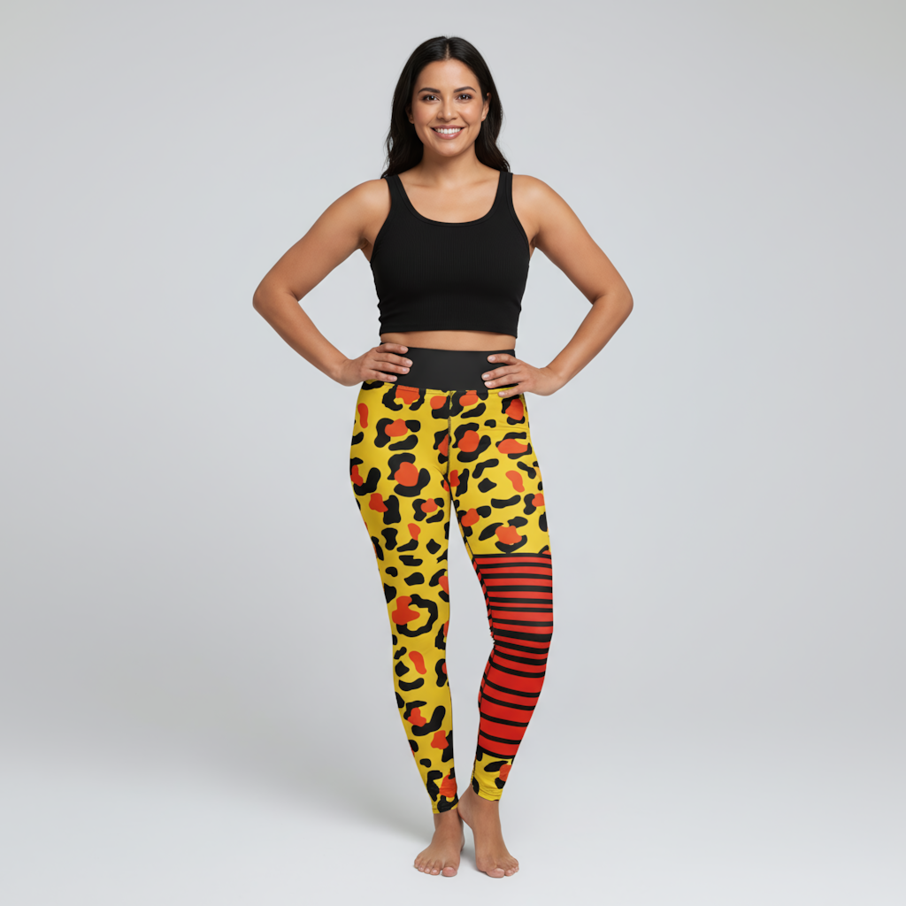 Solar Stride Yoga Leggings