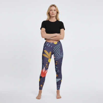Starlit Flora Leggings
