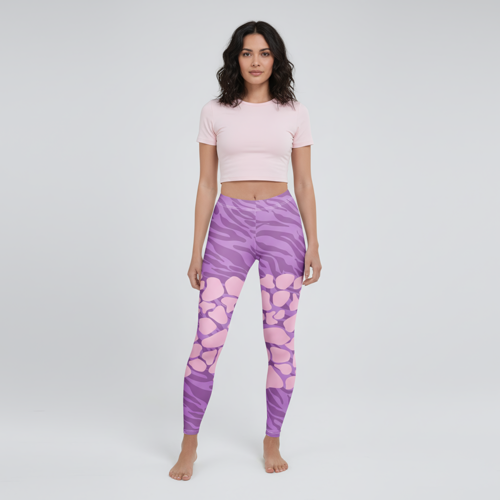 Violet Roar Leggings