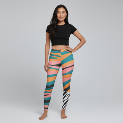 Zebra Pop Leggings