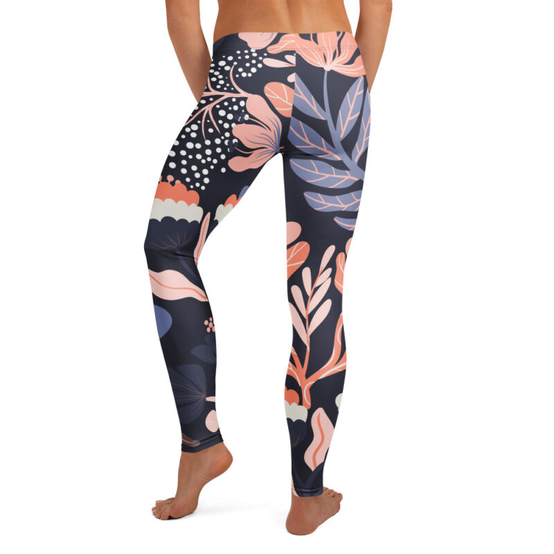 Petal Noir Leggings - Image 2