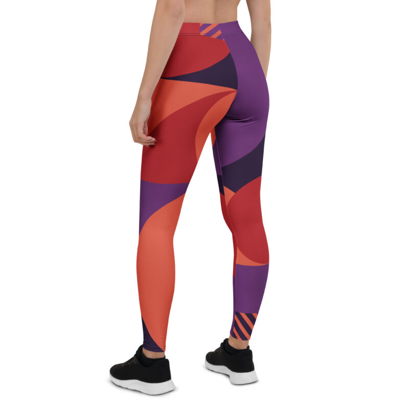 Crimson Shift Leggings - Image 2