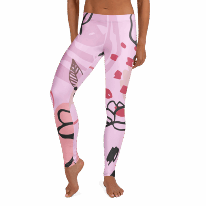 Blush Garden Leggings