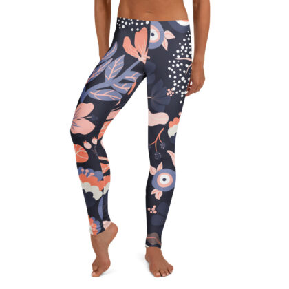 Petal Noir Leggings