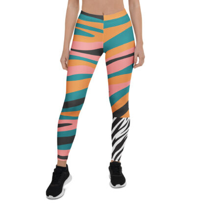Zebra Pop Leggings