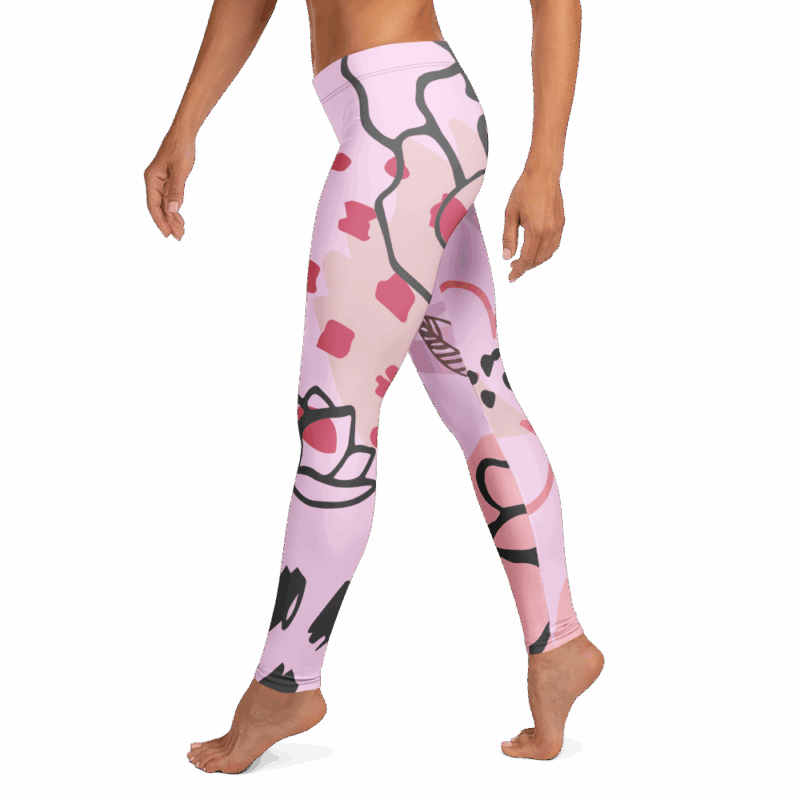 Blush Garden Leggings - Image 3