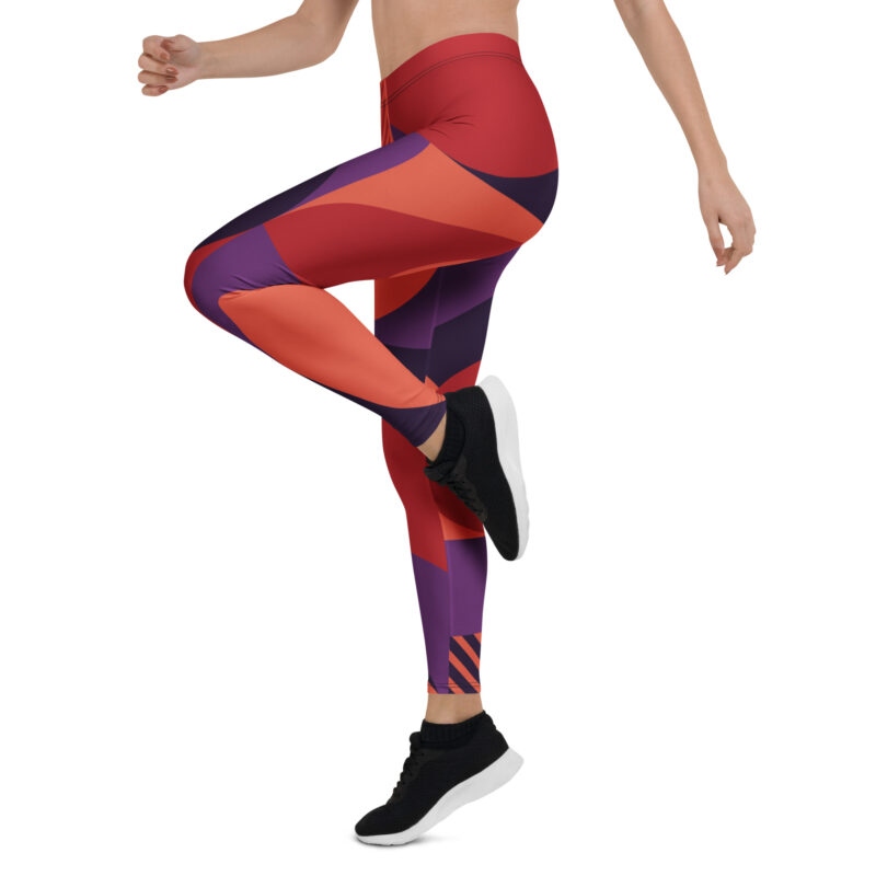 Crimson Shift Leggings - Image 4