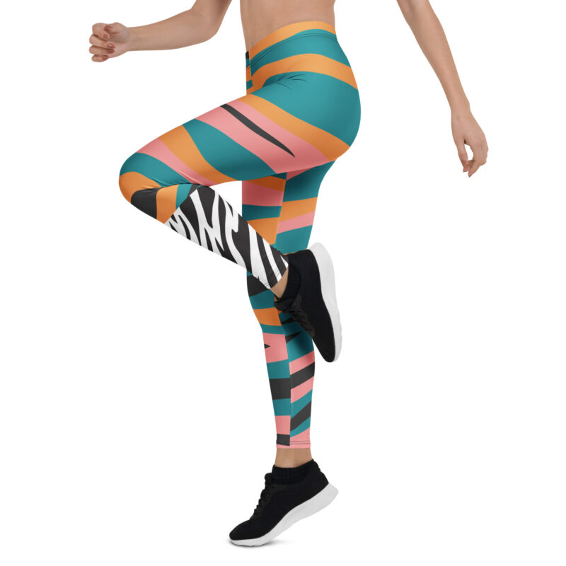 Zebra Pop Leggings - Image 4