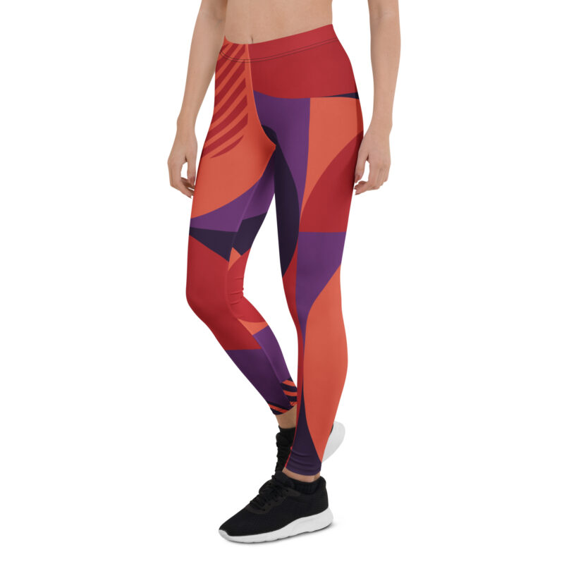 Crimson Shift Leggings - Image 3