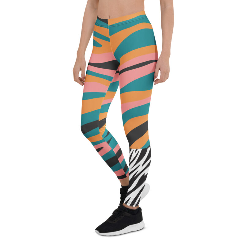 Zebra Pop Leggings - Image 3