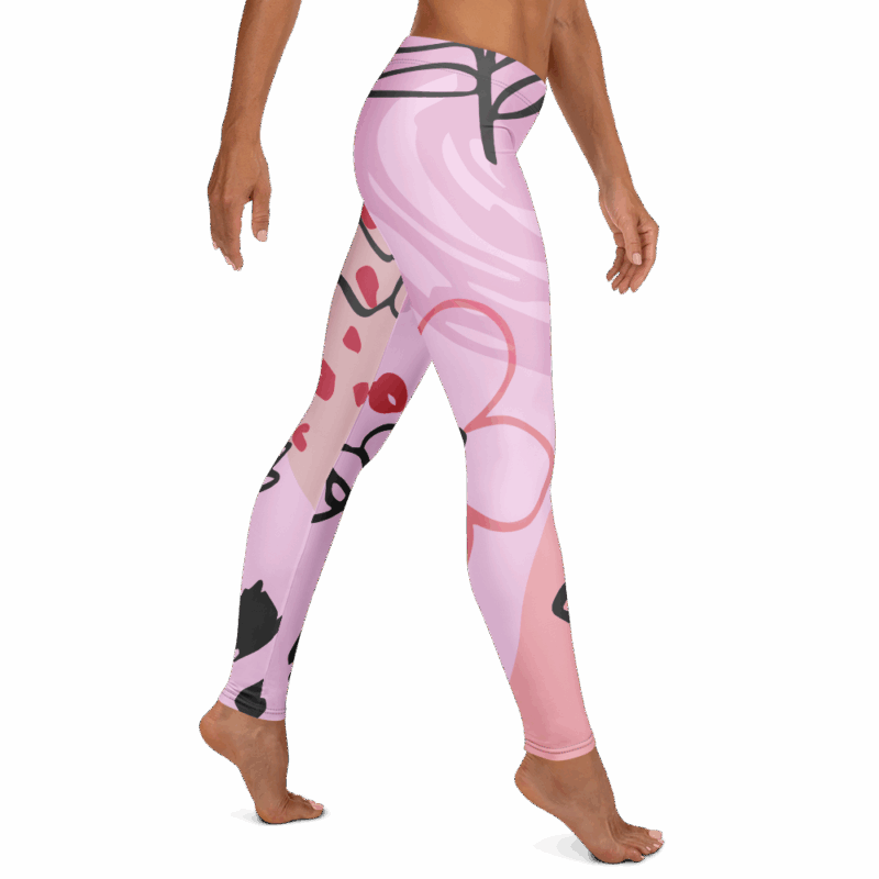 Blush Garden Leggings - Image 4