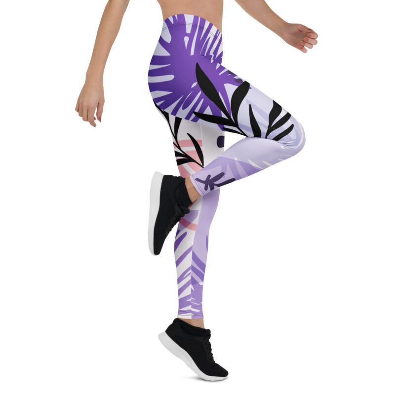 Lavender Wild Leggings - Image 6