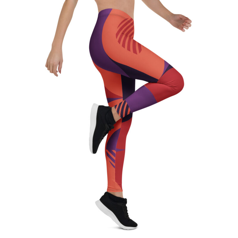 Crimson Shift Leggings - Image 6