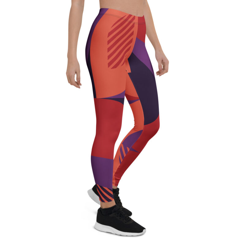 Crimson Shift Leggings - Image 5
