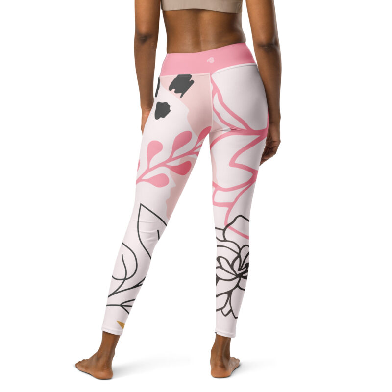 Whisper Petal Yoga Leggings - Image 2