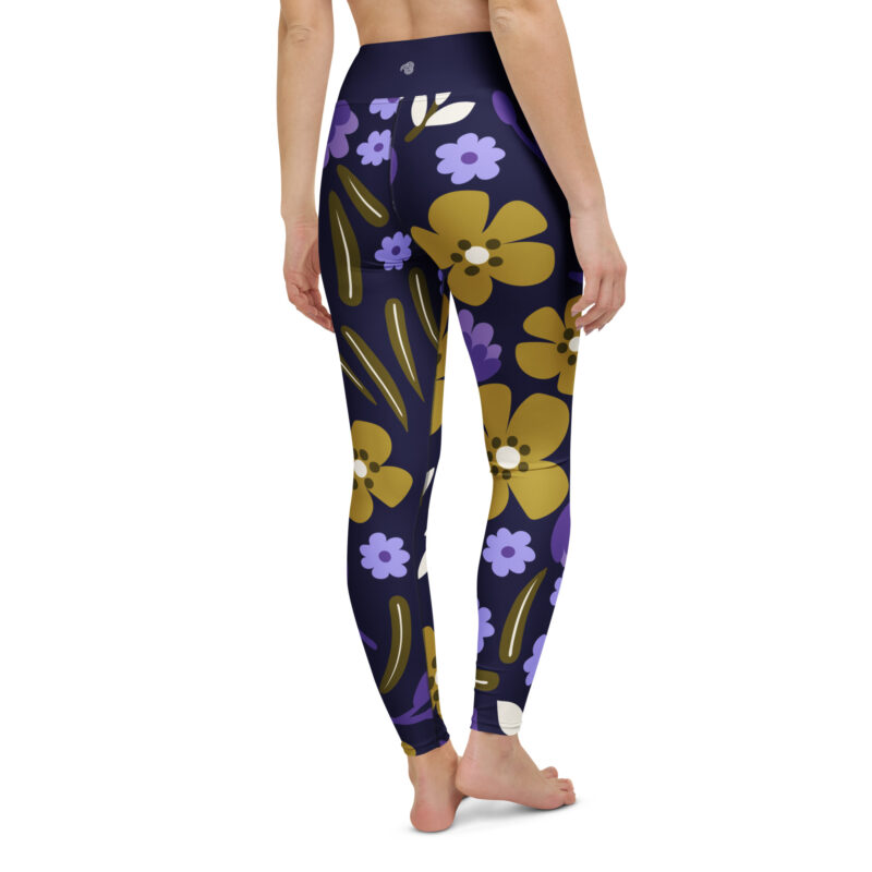 Moonflower Groove Yoga Leggings - Image 2