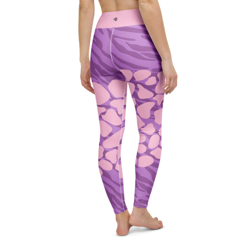 Violet Roar Yoga Leggings - Image 2