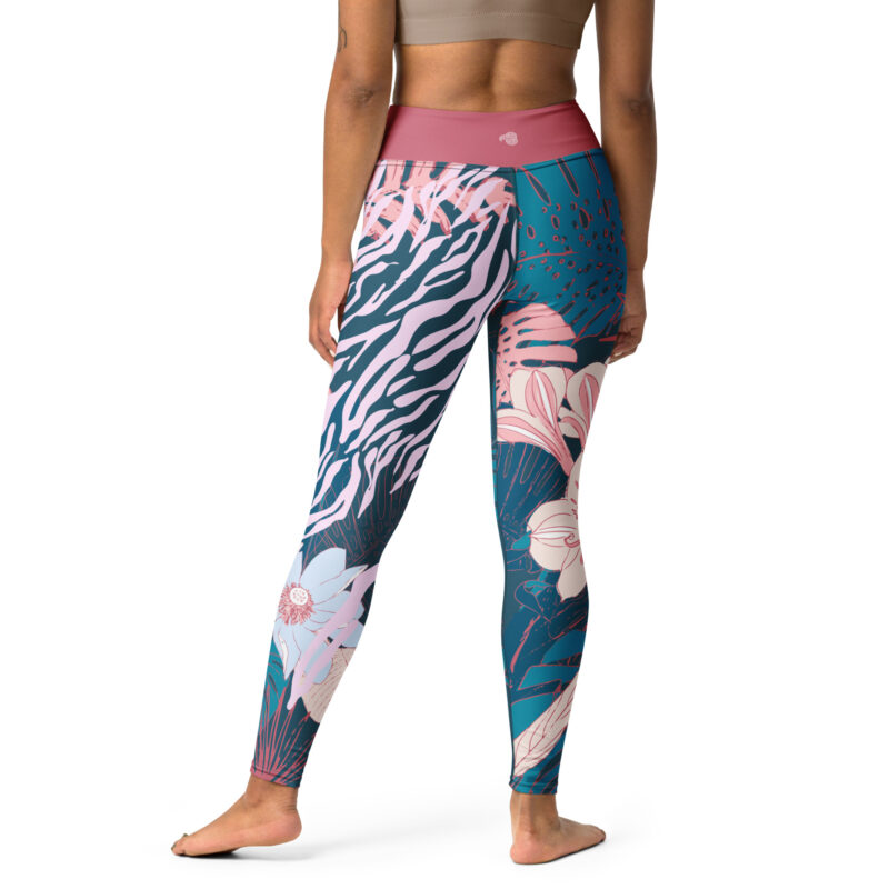 Wild Bloom Yoga Leggings - Image 2