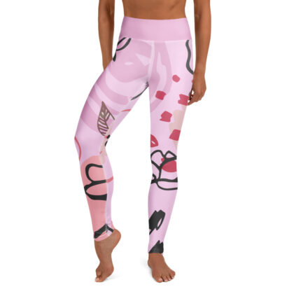 Blush Garden Yoga Leggings