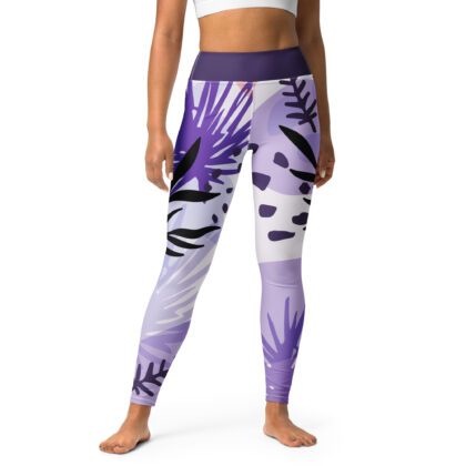 Lavender Wild Yoga Leggings