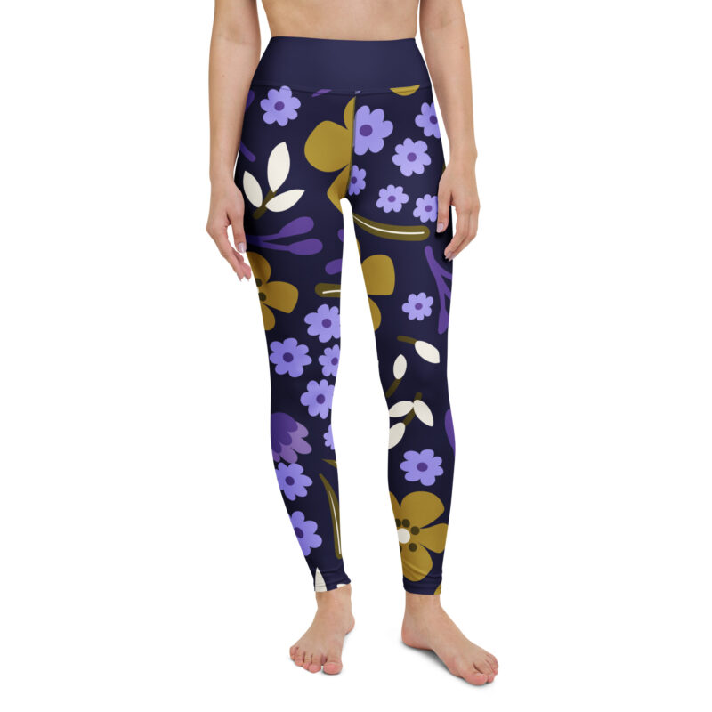 Moonflower Groove Yoga Leggings