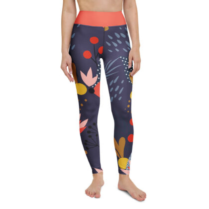 Starlit Flora Yoga Leggings