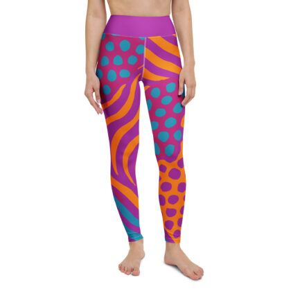 Electric Safari Yoga Leggings