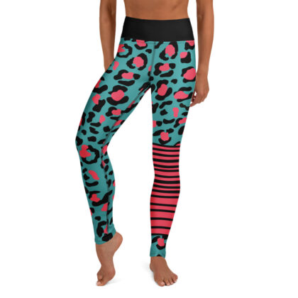 Neon Clash Yoga Leggings