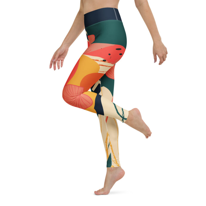 Botanic Remix Yoga Leggings - Image 3