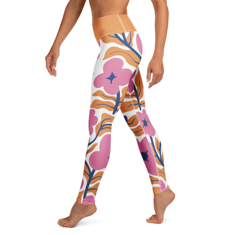Sunny Petal Yoga Leggings - Image 3