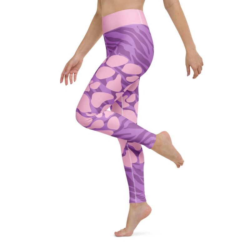Violet Roar Yoga Leggings - Image 3