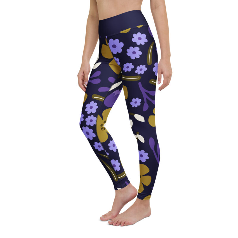 Moonflower Groove Yoga Leggings - Image 4