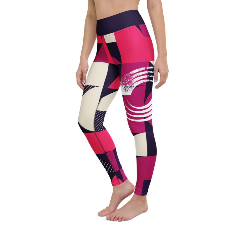 Retro Voltage Yoga Leggings - Image 4