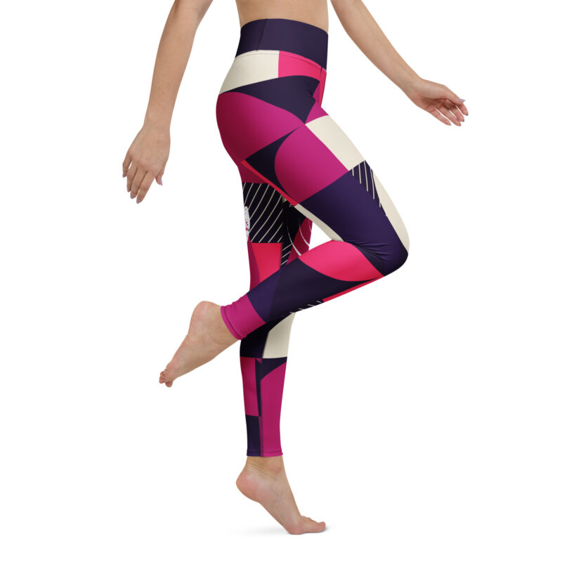 Retro Voltage Yoga Leggings - Image 5