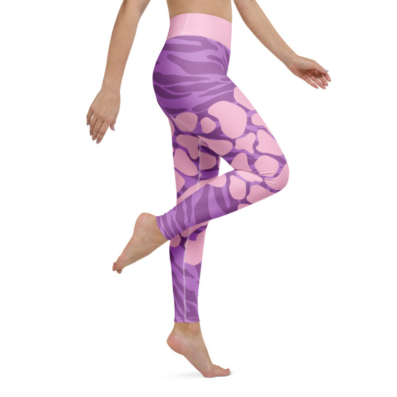 Violet Roar Yoga Leggings - Image 5