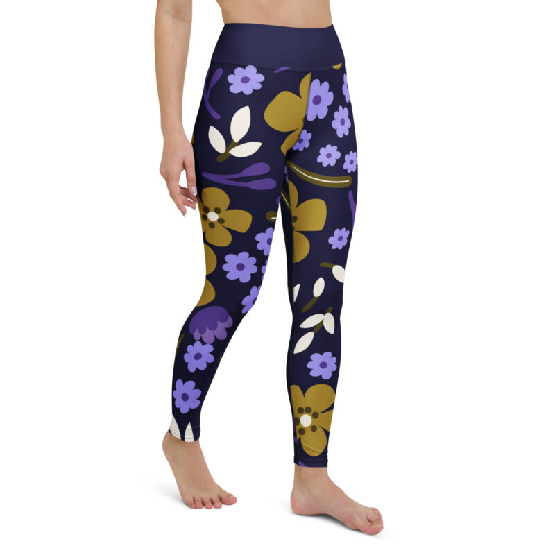 Moonflower Groove Yoga Leggings - Image 6
