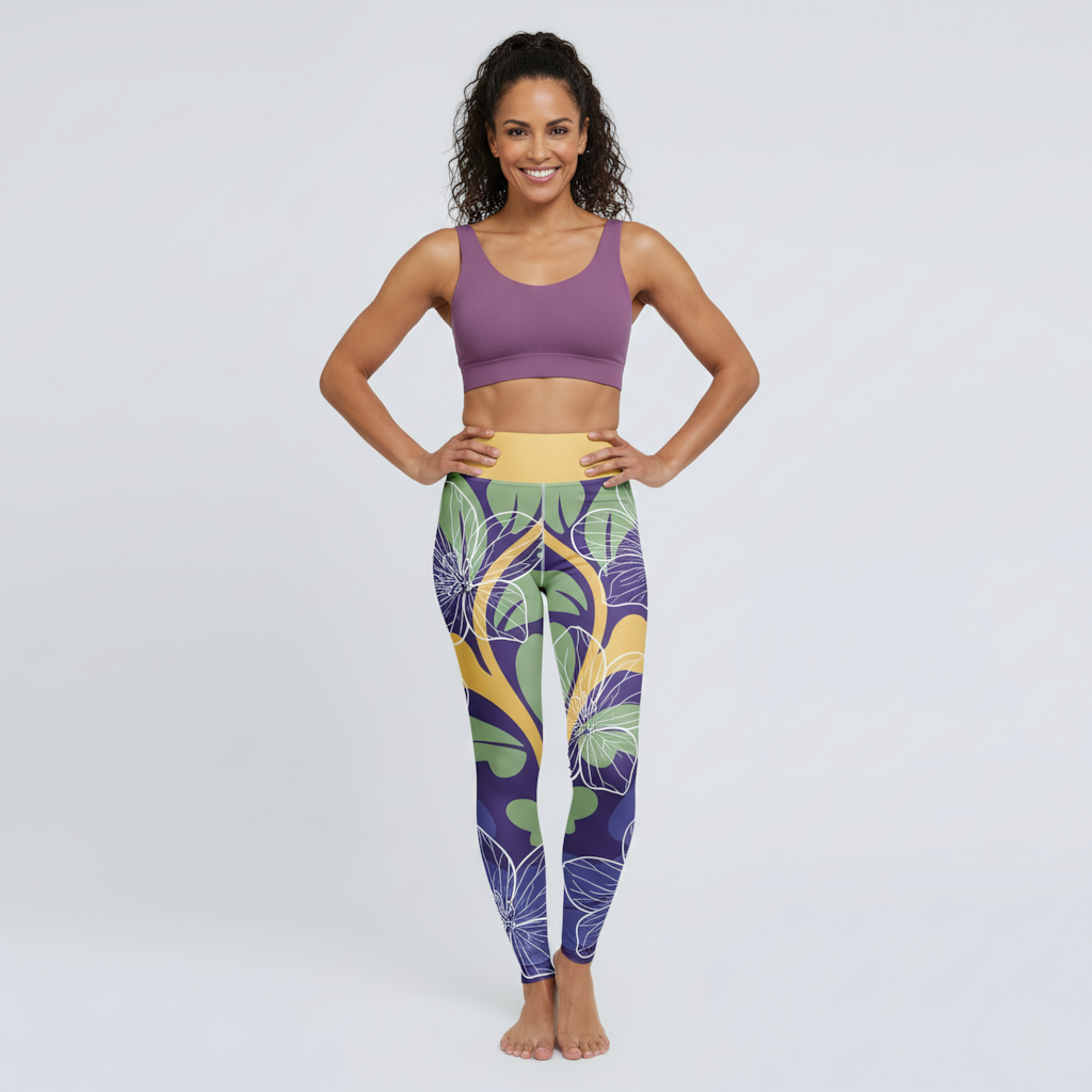 Wild Iris Yoga Leggings
