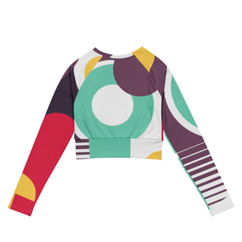 Balance Beam Recycled long-sleeve crop top - Image 2